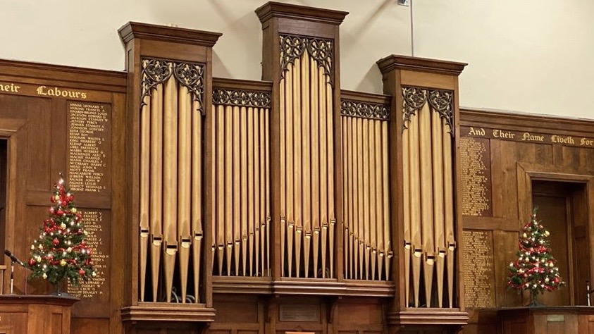 The Organ at Southend High School for Boys